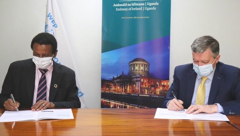 Irish Government contributes €2million to World Food Program  Uganda to support Refugees