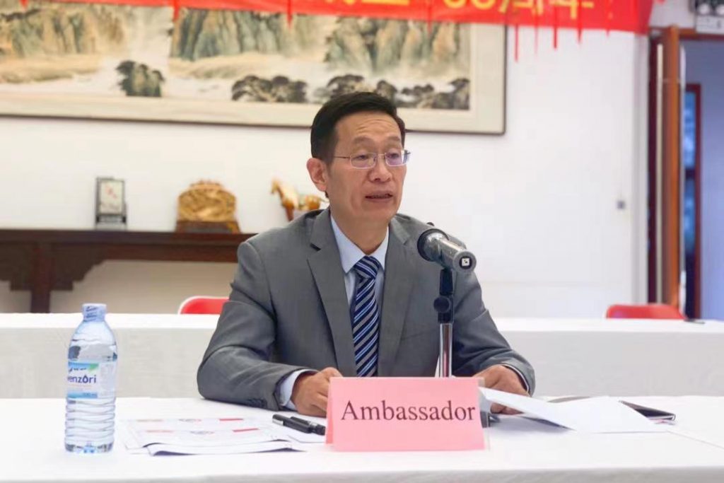 Ambassador Zhang Lizhong Remarks at the FOCAC and CPC Briefing in Kampala.