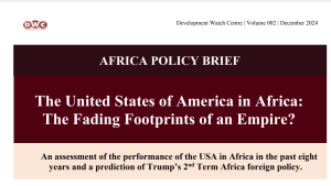 The United States of America in Africa: The Fading Footprints of an Empire?
